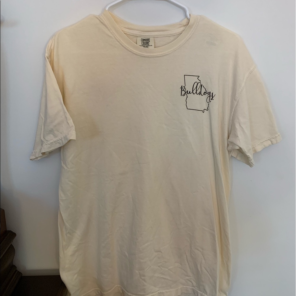 UGA Comfort Colors Tshirt